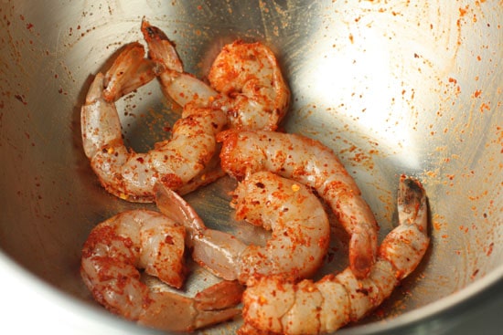 shrimp with spice