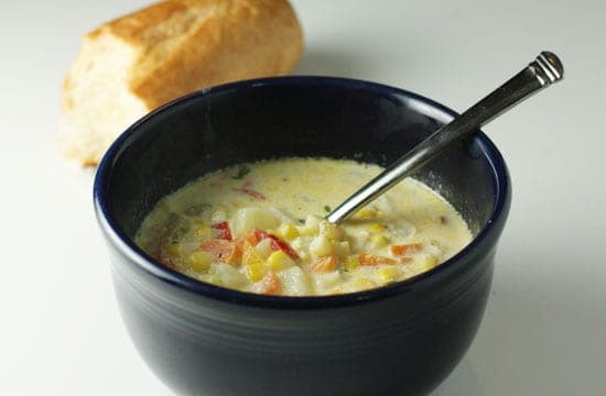 Image of Corn Chowder Recipe, Macheesmo