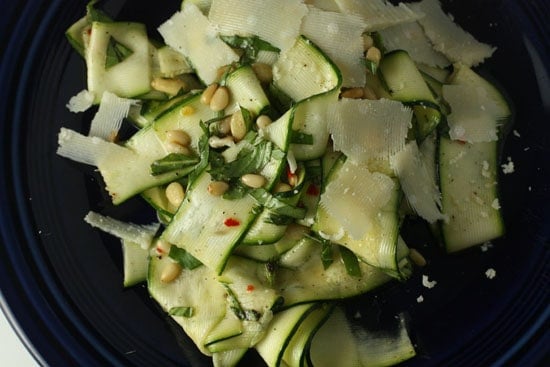 Image of Shaved Zucchini Salad, Macheesmo