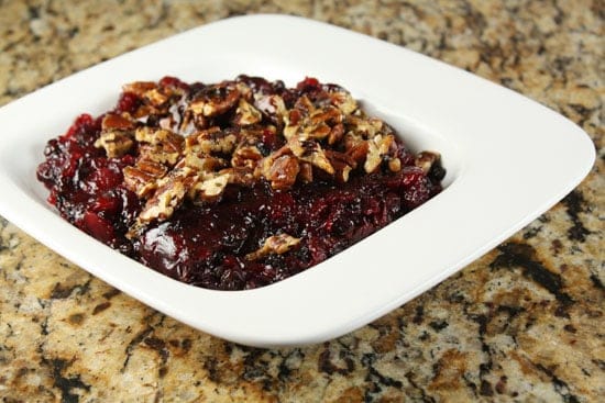 Image of Roasted Cranberry Sauce, Macheesmo