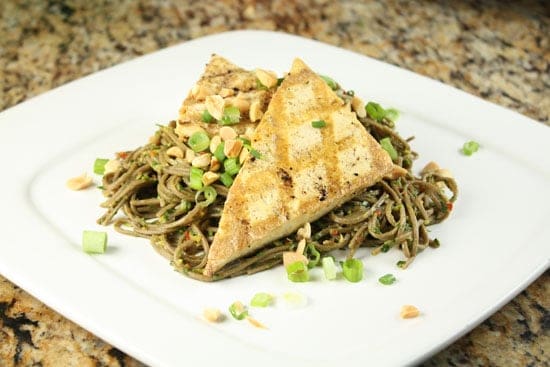Image of Grilled Tofu With Spicy Soba, Macheesmo
