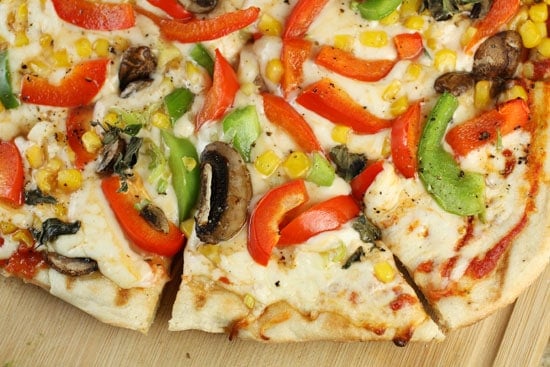 Image of Grilled Veggie Pizza, Macheesmo