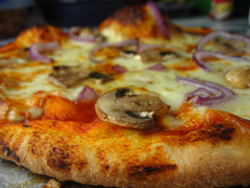 Turns out mushrooms shrink a lot on a pizza.
