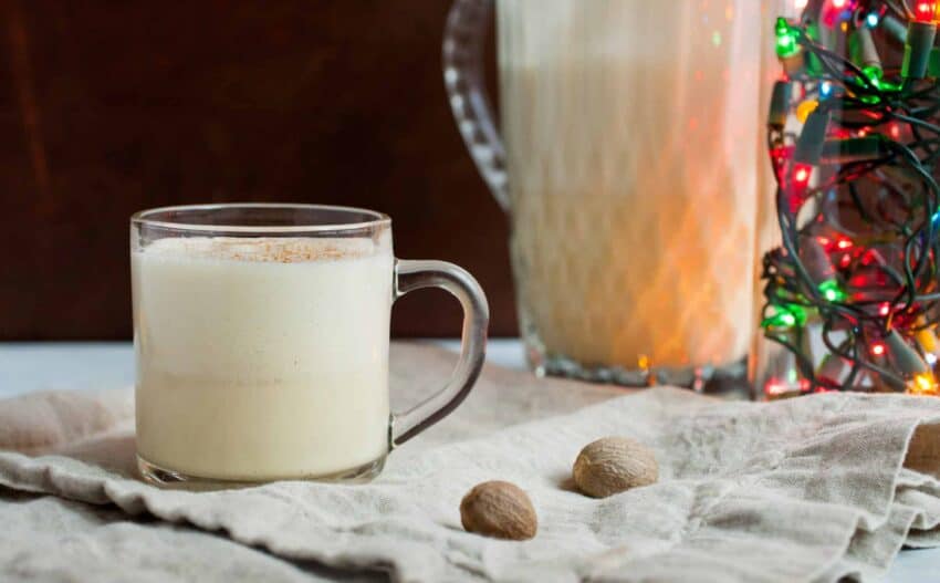 Perfect Homemade Eggnog: The thing I look forward to each holiday season is making big batches of homemade eggnog and sharing it with family and friends. Here's my version for what I consider to be perfect homemade eggnog! | macheesmo.com