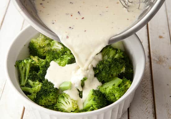 cheese sauce - Broccoli Gratin