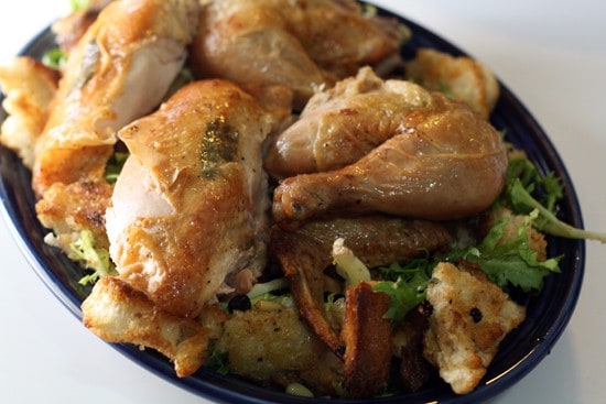 Zuni Roasted Chicken with Bread Salad Image