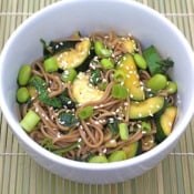 Two Peas and Their Pod: Soba Noodles with Veggies