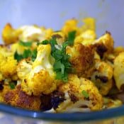 Sassy Radish: Roasted Cauliflower with Indian Spices