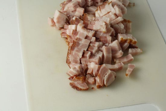 bacon chopped