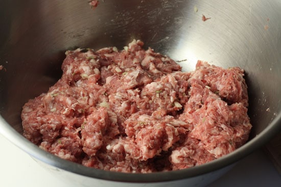 simple ground meat