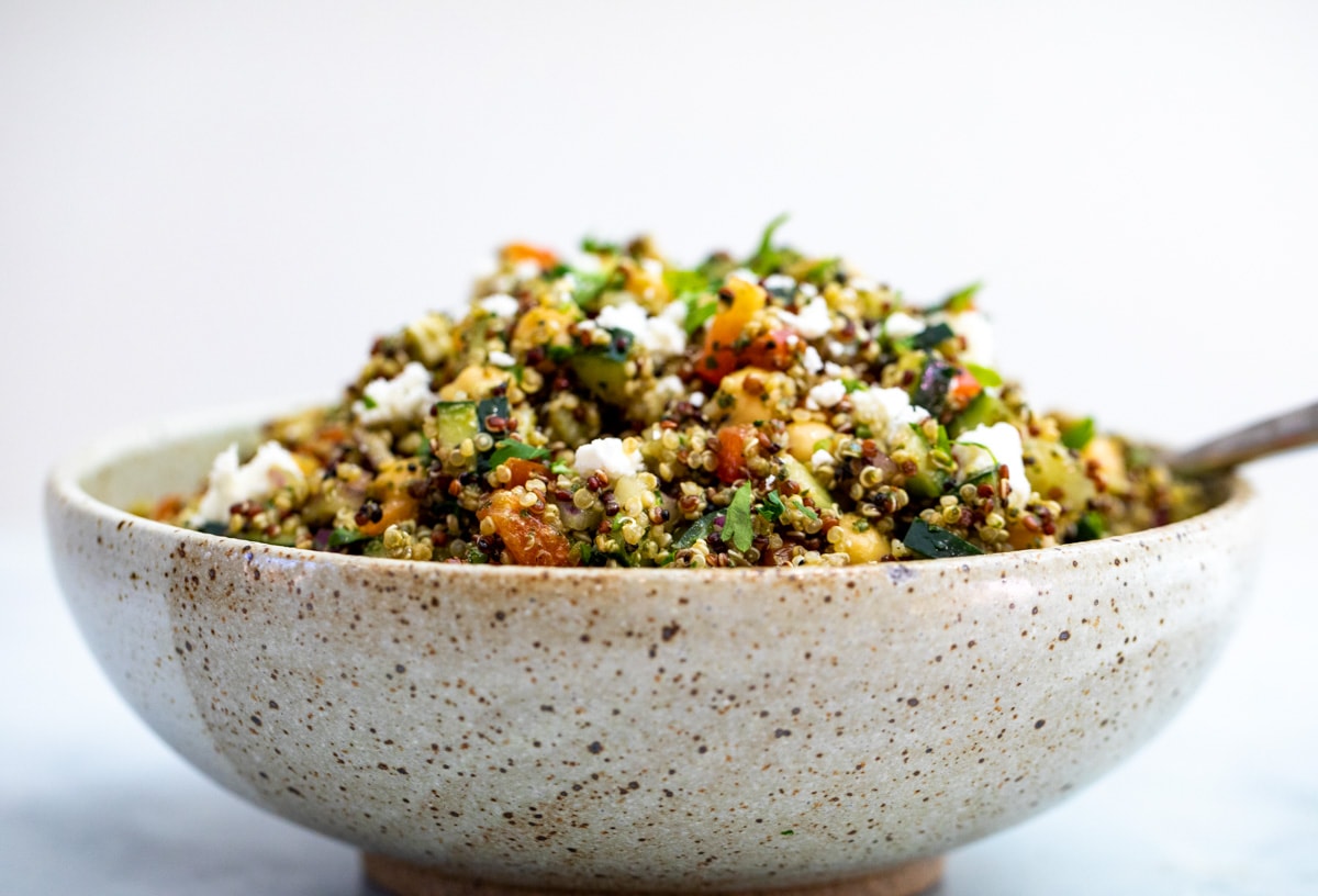 Pesto Quinoa Salad Image