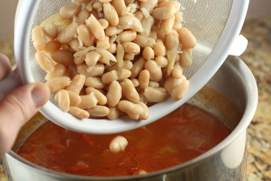 beans added