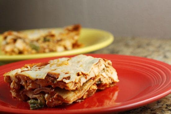 enchilada lasagna