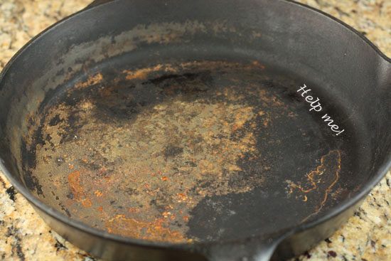 How to clean and reseason an old cast iron skillet. It can be brought back to life really easily with a few hours of basic work!