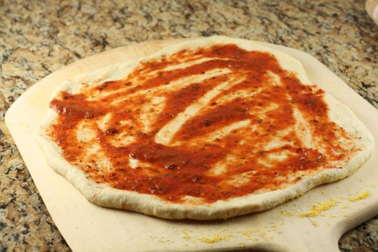 pizza sauced