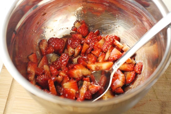 strawberry mixture