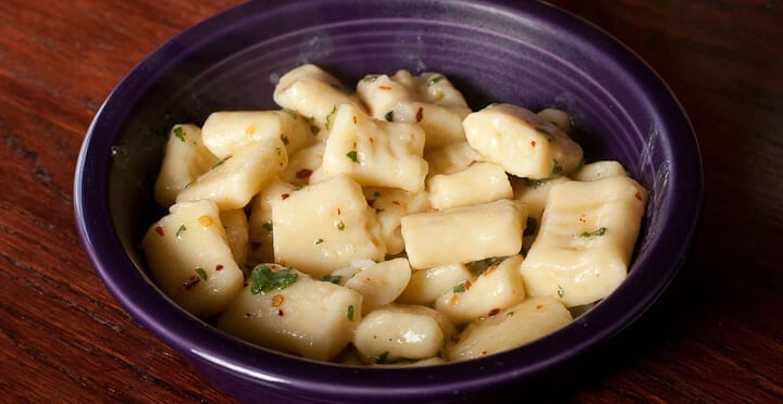 Mashed Potato Gnocchi recipe from Macheesmo