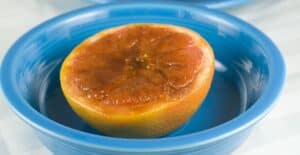 Broiled Grapefruit recipe from Macheesmo