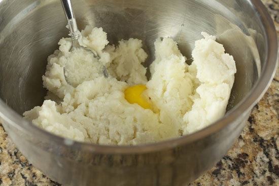 eggs for Mashed Potato Gnocchi