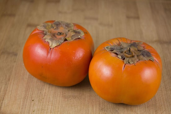 persimmons for Persimmon Risotto