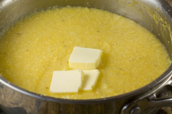 butter - Polenta Gratin