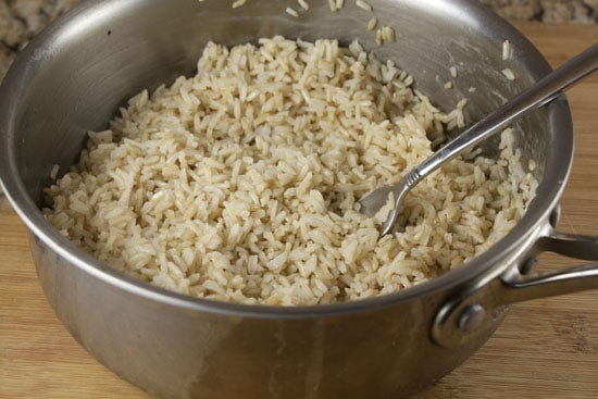 rice for Brown Rice Burgers
