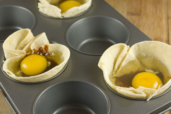 eggs for Tex Mex Egg Cups