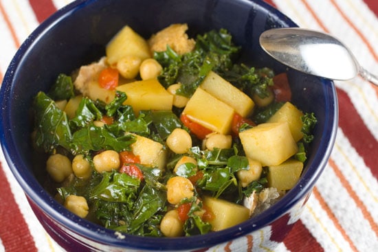 Thirty Minute Chickpea Stew recipe