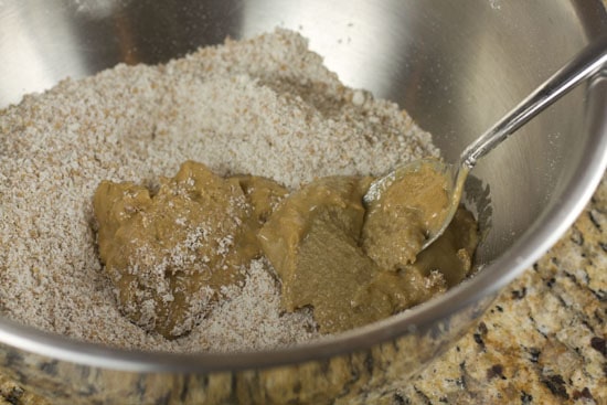 dry stuff for Homemade Bran Flakes