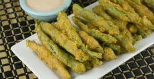 Fried Green Beans from Macheesmo