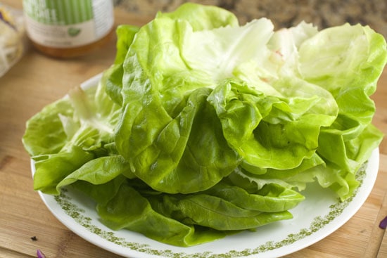 lettuce`for Grilled Tofu Wraps