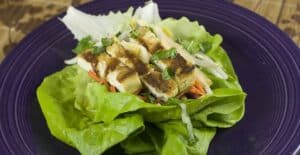 Grilled Tofu wraps recipe from Macheesmo