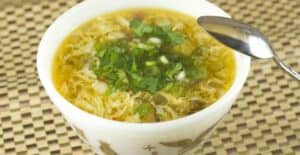 Hot and Sour Soup recipe from Macheesmo