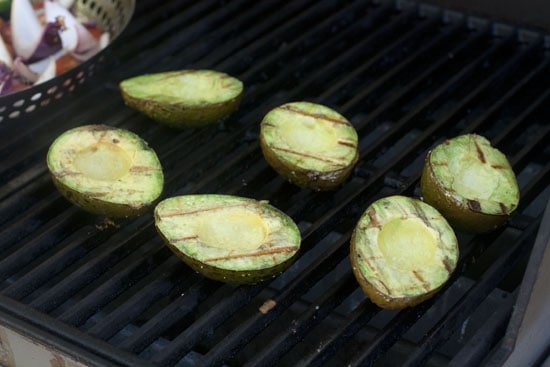 Avocado Close-up - Grilled Guacamole