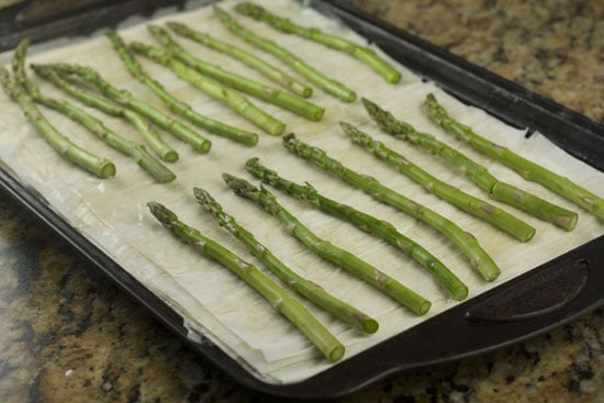 asparagus - Asparagus Phyllo Tart