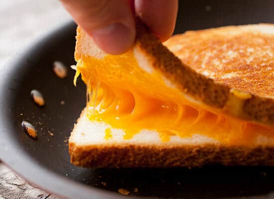 Inside Out Grilled Cheese.