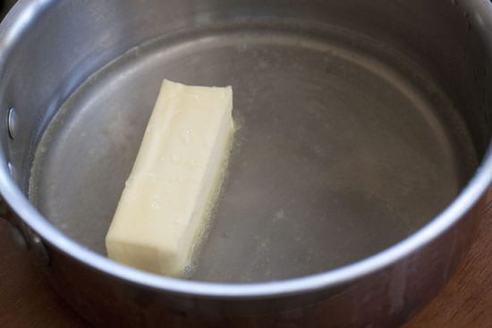 butter for Homemade Funnel Cake