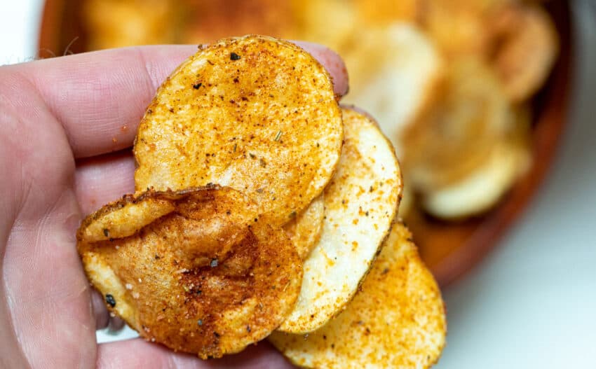 Homemade Spicy Chips