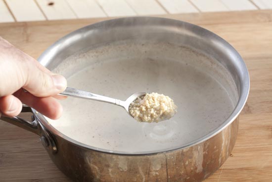 cooking Quinoa Porridge