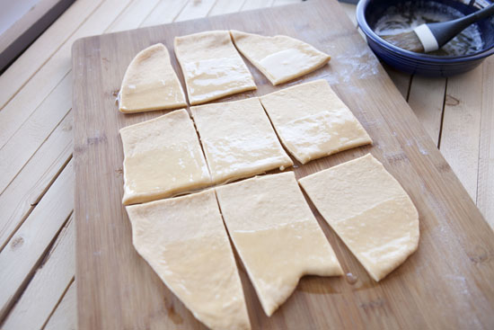 dough for Sweet Potato Parker House Rolls recipe