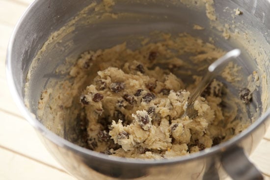 dough for Rum Raisin Cookies