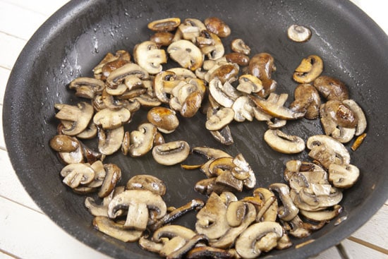 shrooms for Baked Risotto