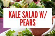 Kale Salad with Pears