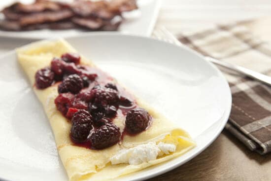 Triple Berry Crepes Image