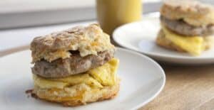 Sausage and Egg Biscuits - Sometimes it's important to slow down and these made-from-scratch sausage and egg sandwiches will make sure you enjoy breakfast. Plus, learn my tip for excellent homemade breakfast sausage!
