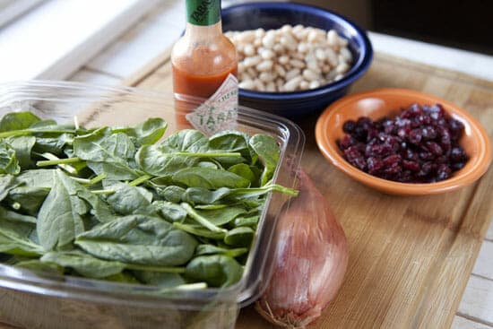 Good, simple flavors for Wild Rice Spinach Salad