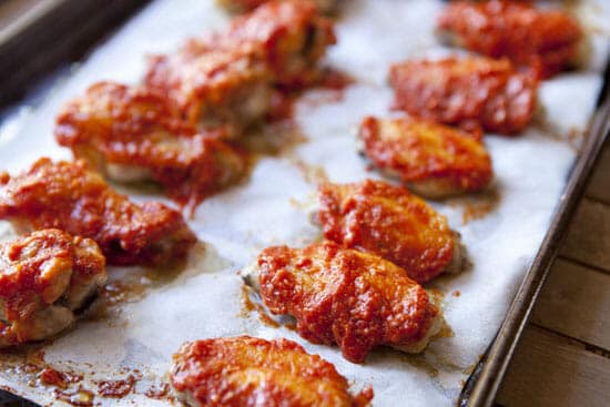 Baked - Spicy Baked Parmesan Wings