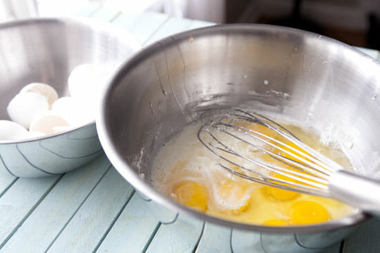 Careful on the flour - Rolled Omelet