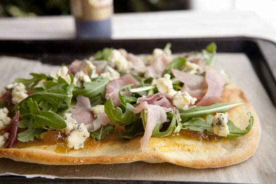Topped generously - Fig Flatbread