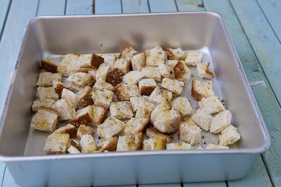 Quick croutons.